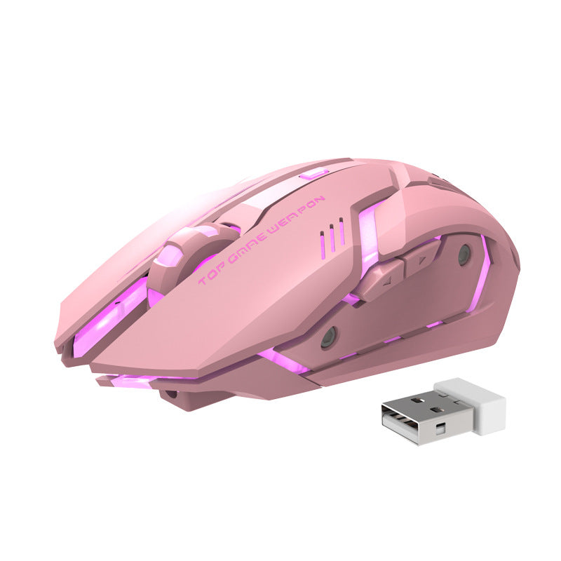 Silent Wireless Mouse — 2.4G Black — product view 10