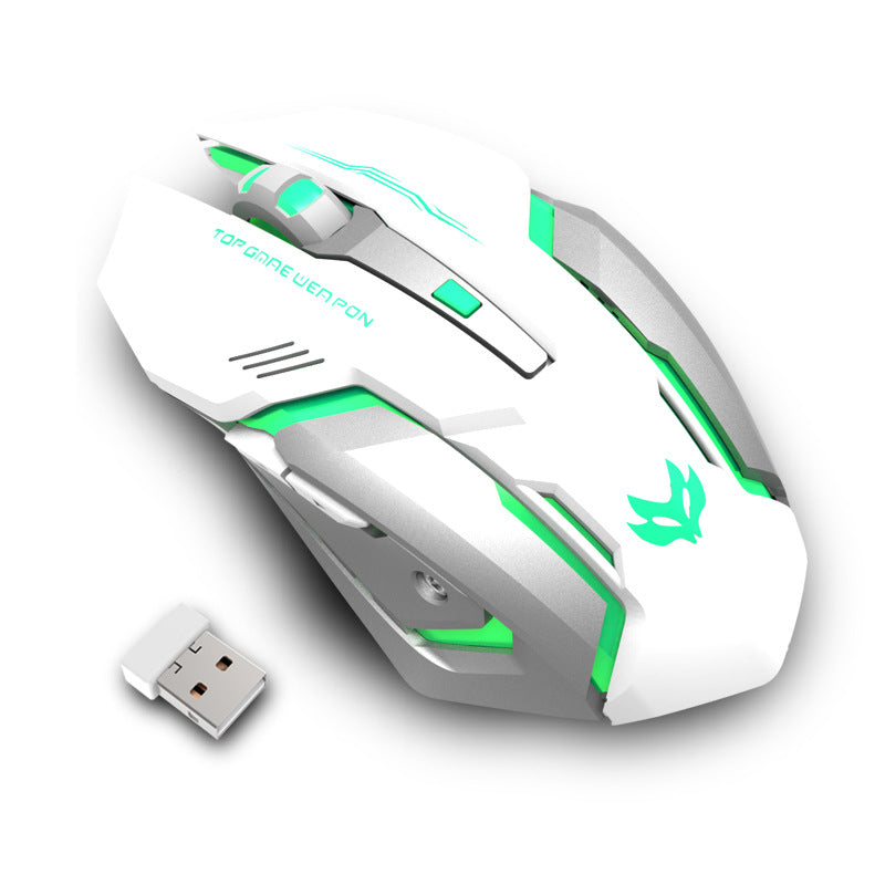 Silent Wireless Mouse — 2.4G Black — product view 7