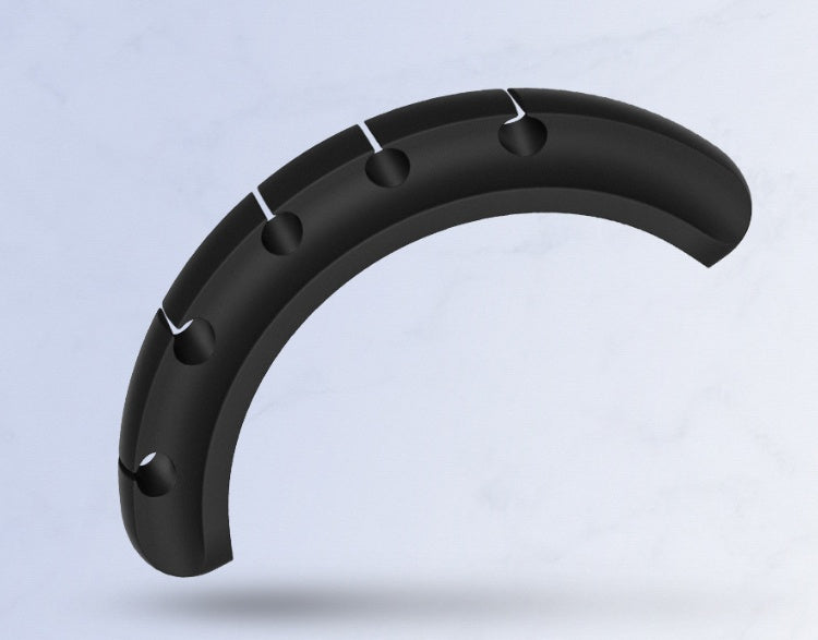 Silicone Desktop Cable Organizer — 3 Slots — product view 4