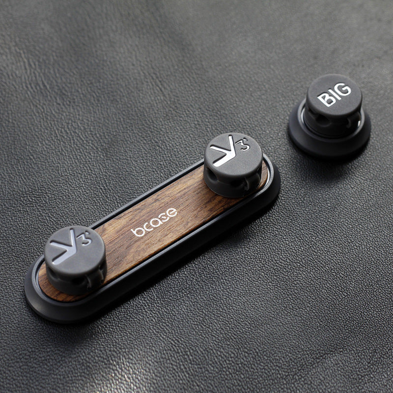 Wooden Magnetic Cable Holder — product view 5