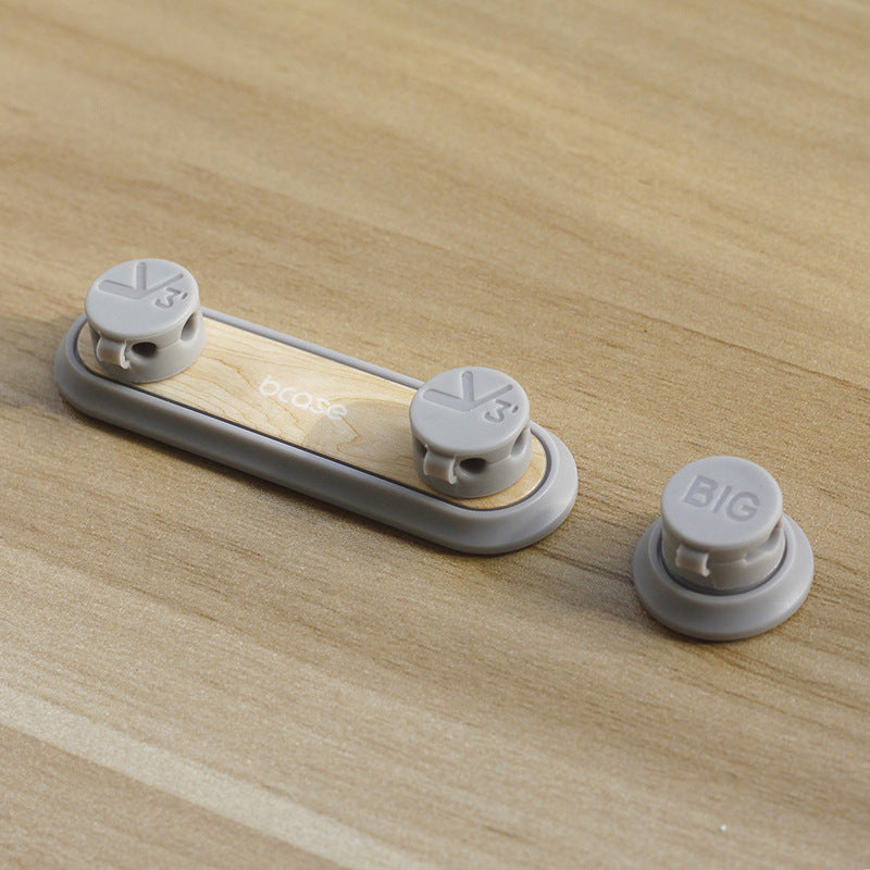 Wooden Magnetic Cable Holder — product view 2