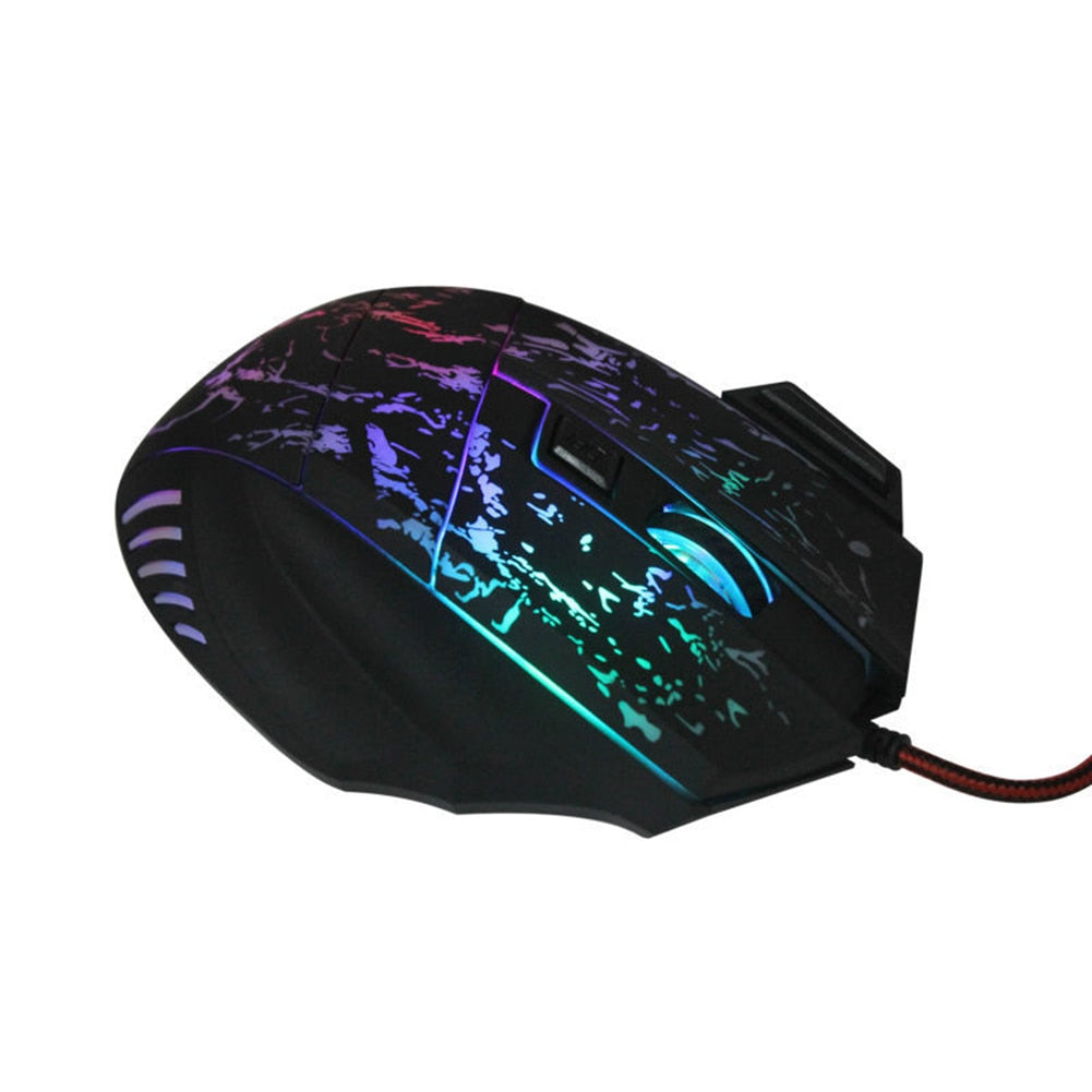 Illuminated USB Wired Gaming Mouse — product view 7