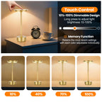 Rechargeable Cordless Table Lamps — 2 Pack — product view 4