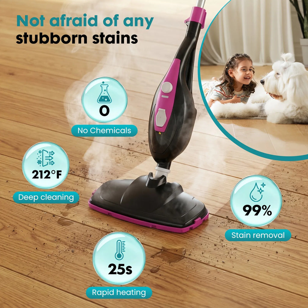 10-in-1 Steam Mop & Handheld Cleaner — product view 6