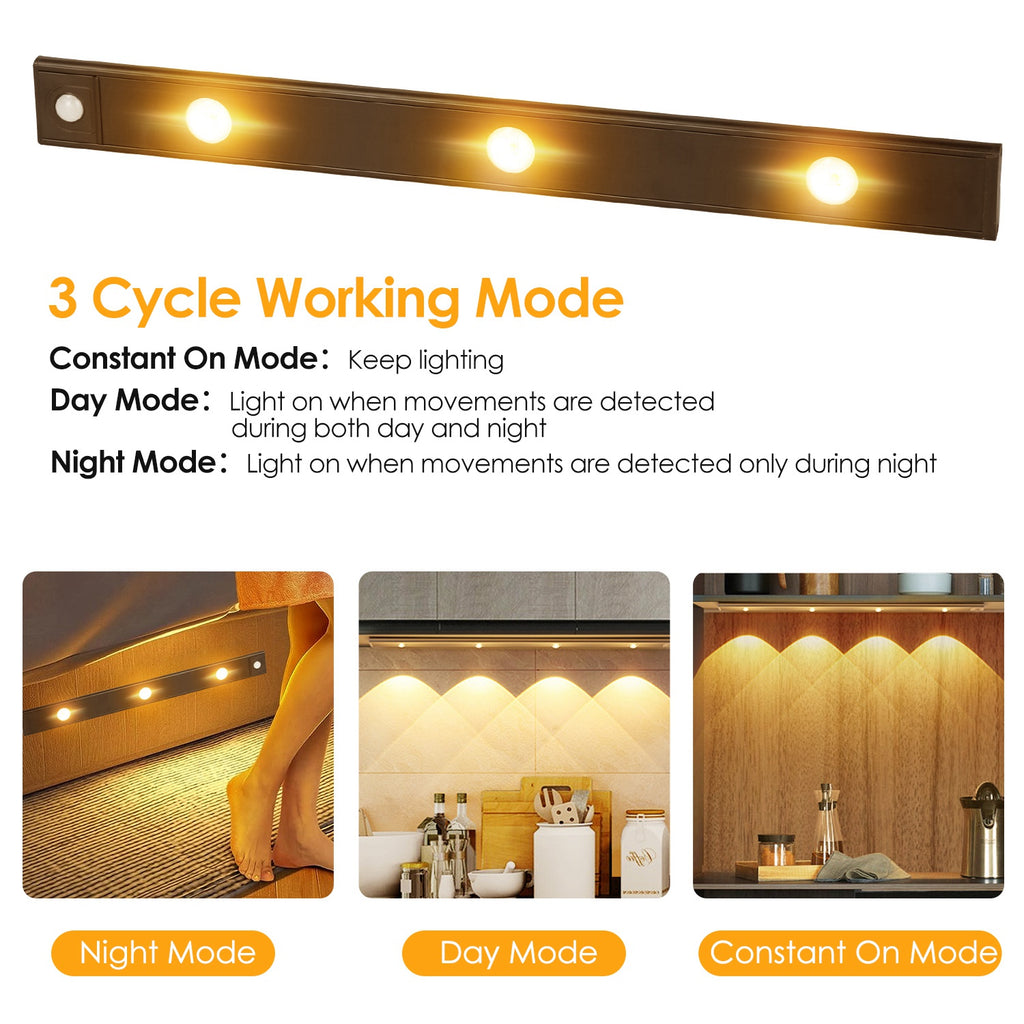 Rechargeable Motion Sensor Cabinet Lights — 2 Pack — product view 7