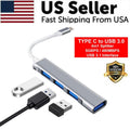 4-in-1 USB-C Hub — Silver — product view 6
