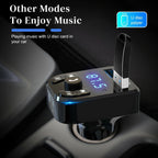 Bluetooth Car FM Transmitter & USB Charger — product view 5