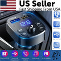 Bluetooth Car FM Transmitter & USB Charger — product view 2