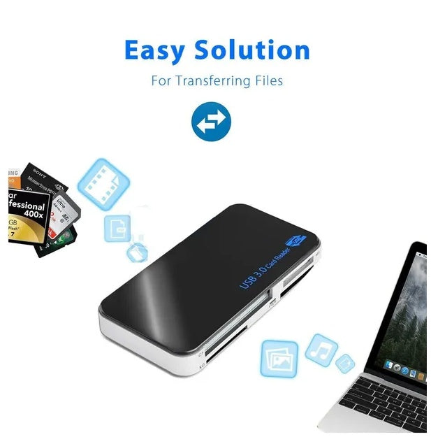 USB 3.0 Multi-Format Memory Card Reader — product view 2