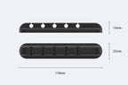 Silicone Desktop Cable Organizer — 3 Slots — product view 9
