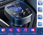 Bluetooth Car FM Transmitter & USB Charger — product view 7