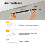 Rechargeable Motion Sensor Cabinet Lights — 2 Pack — product view 8