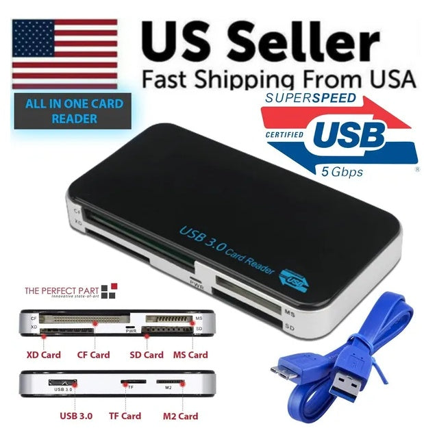 USB 3.0 Multi-Format Memory Card Reader — product view 6