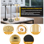 Rechargeable Cordless Table Lamps — 2 Pack — product view 6