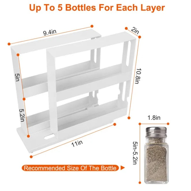 Rotating Cabinet & Spice Organizer — product view 2